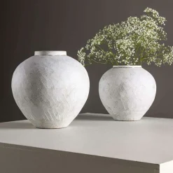 VENTURE HOME - Vase en grès globe 13 x 28 x 29 cm