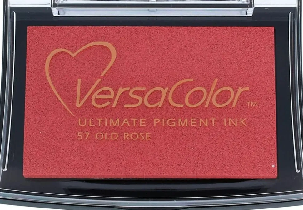 VERSACOLOR - Pavé encreur à séchage lent vieux rose