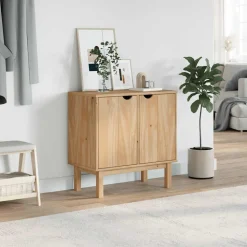 VIDAXL - Armoire de couloir otta 75x40x75 cm bois de pin massif