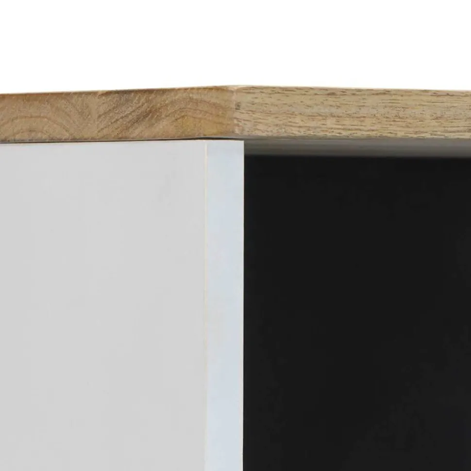 VIDAXL - Armoire de salle de bain 38x33,5x160 cm bois massif de manguier