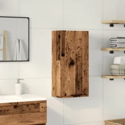 VIDAXL - Armoire de salle de bain murale chêne artisanal 32x20x67 cm