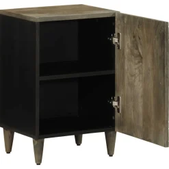 VIDAXL - Armoire de salle de bain 38x33x58 cm bois massif de manguier