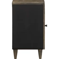 VIDAXL - Armoire de salle de bain 38x33x58 cm bois massif de manguier