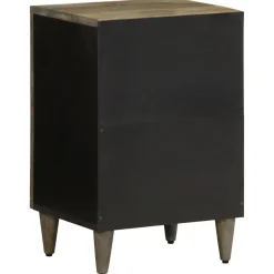 VIDAXL - Armoire de salle de bain 38x33x58 cm bois massif de manguier