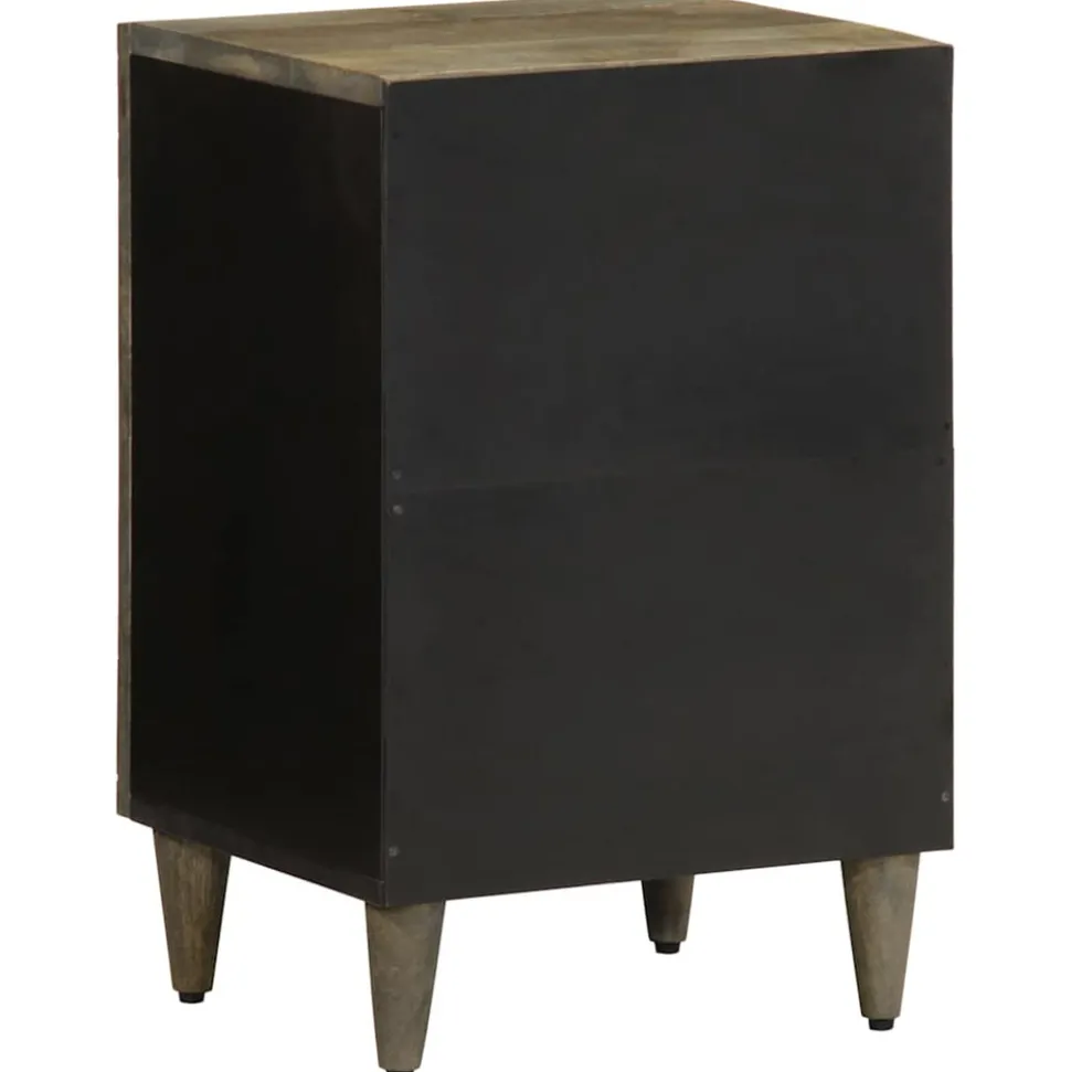 VIDAXL - Armoire de salle de bain 38x33x58 cm bois massif de manguier