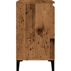 VIDAXL - Armoire d'évier vieux bois 58x33x60 cm bois d'ingénierie