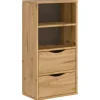 VIDAXL - Armoire latérale avec tiroirs odda 40x24x79 cm bois massif pin