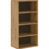 VIDAXL - Armoire latérale odda 40x24x79 cm bois massif pin