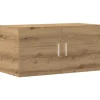 VIDAXL - Armoire murale chêne artisanal 80x39x40 cm bois d'ingénierie