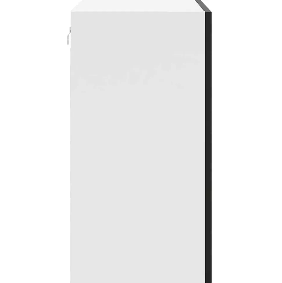 VIDAXL - Armoire murale de cuisine porto noir bois d'ingénierie