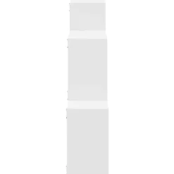 VIDAXL - Armoire murale 78x18x71 cm blanc bois d'ingénierie