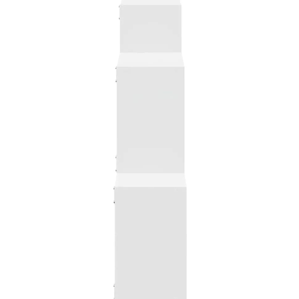 VIDAXL - Armoire murale 78x18x71 cm blanc bois d'ingénierie