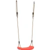 VIDAXL - Balançoire d'extérieur d'enfants simple et corde réglable rouge