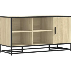 VIDAXL - Banc à chaussures chêne sonoma bois d'ingénierie et métal