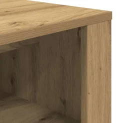 VIDAXL - Banc à chaussures chêne artisanal 100x35x45cm bois d ingénierie