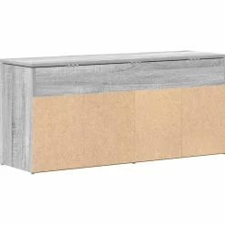 VIDAXL - Banc à chaussures sonoma gris 102x30,5x45 cm bois d'ingénierie