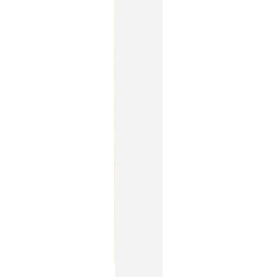 VIDAXL - Bibliothèque blanc 60x24x143 cm bois d'ingénierie