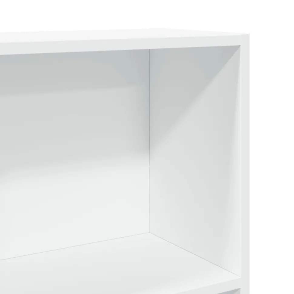 VIDAXL - Bibliothèque blanc 60x24x143 cm bois d'ingénierie