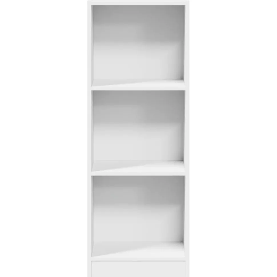 VIDAXL - Bibliothèque blanc 40x24x109 cm bois d'ingénierie