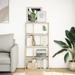 VIDAXL - Bibliothèque chêne sonoma 60x20x120 cm bois d'ingénierie