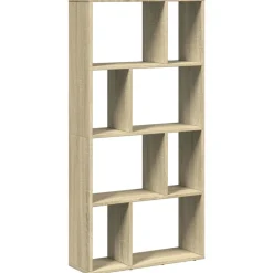 VIDAXL - Bibliothèque chêne sonoma 60x20x120 cm bois d'ingénierie