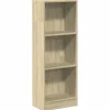 VIDAXL - Bibliothèque chêne sonoma 40x24x109 cm bois d'ingénierie