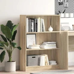 VIDAXL - Bibliothèque chêne sonoma 80x24x109 cm bois d'ingénierie