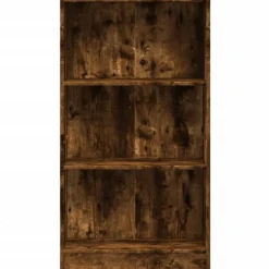 VIDAXL - Bibliothèque chêne fumé 60x24x109 cm bois d'ingénierie