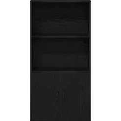 VIDAXL - Bibliothèque chêne noir 60x24x120 cm bois d'ingénierie