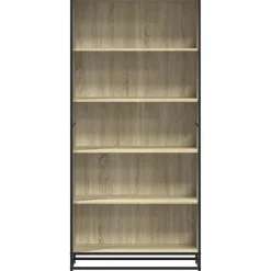 VIDAXL - Bibliothèque chêne sonoma 80,5x35x170,5 cm bois d'ingénierie
