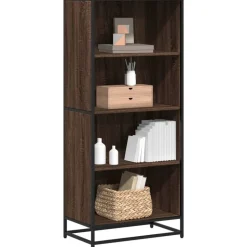 VIDAXL - Bibliothèque chêne marron 60x35x139 cm bois d'ingénierie