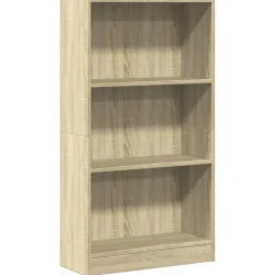 VIDAXL - Bibliothèque chêne sonoma 60x24x109 cm bois d'ingénierie
