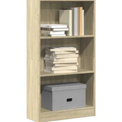 VIDAXL - Bibliothèque chêne sonoma 60x24x109 cm bois d'ingénierie