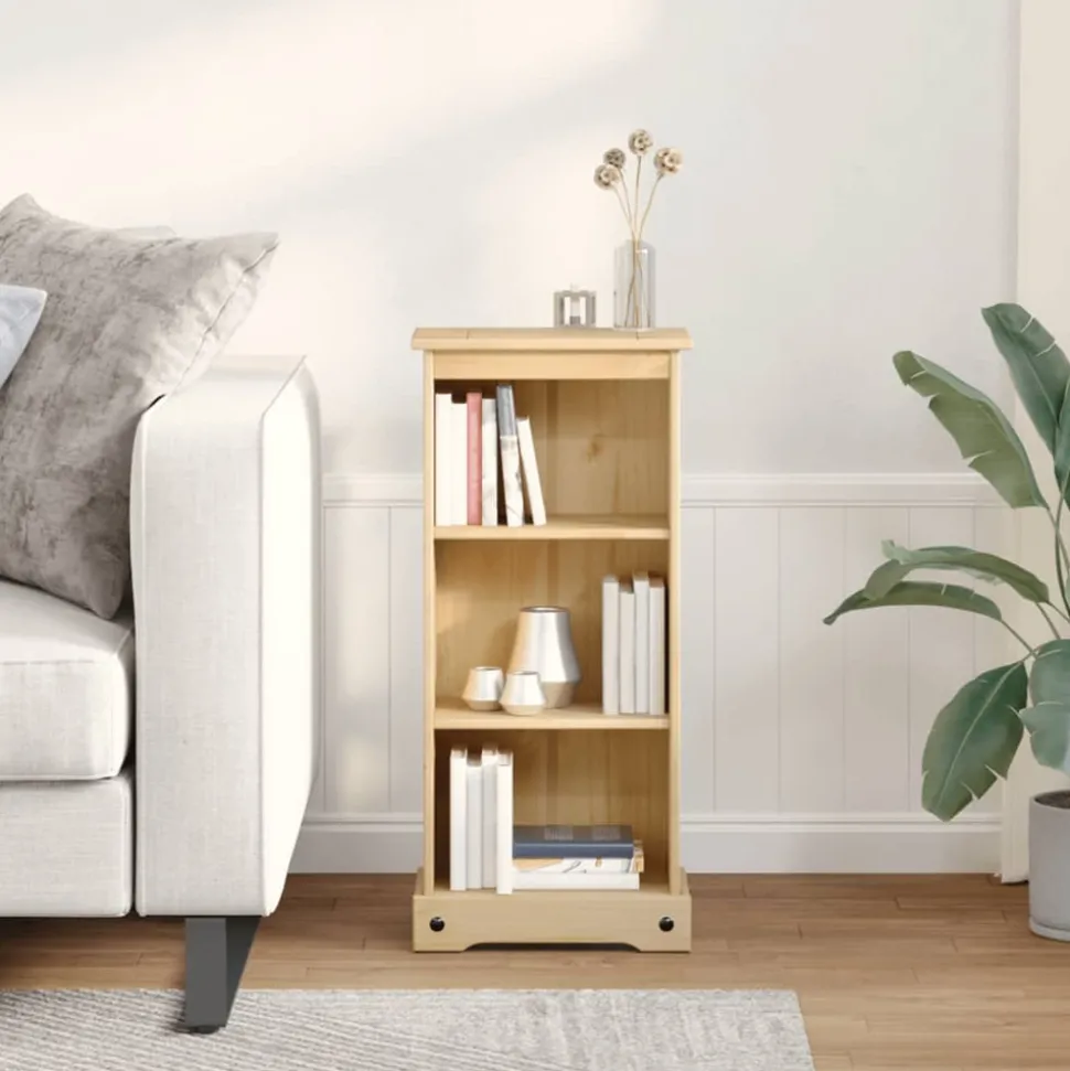 VIDAXL - Bibliothèque corona 46x29x100 cm bois de pin massif