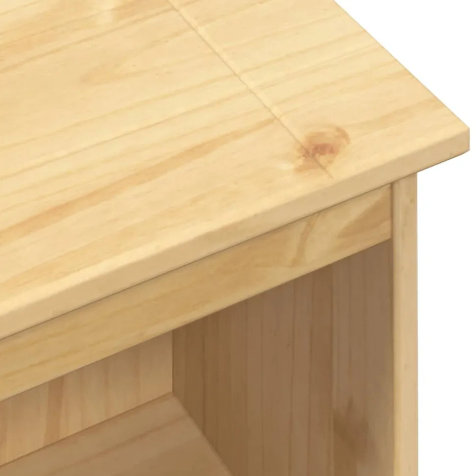 VIDAXL - Bibliothèque corona 46x29x100 cm bois de pin massif