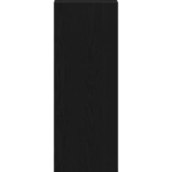 VIDAXL - Bibliothèque empilable chêne noir 30x30x80 cm bois d'ingénierie