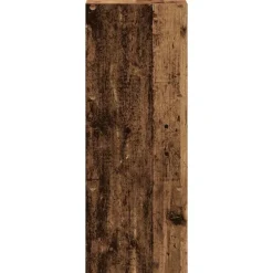 VIDAXL - Bibliothèque empilable vieux bois 30x30x80 cm bois d'ingénierie