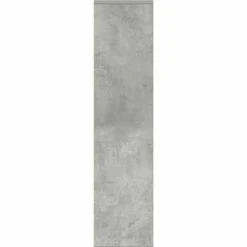 VIDAXL - Bibliothèque gris béton 89x24x101,5 cm bois d'ingénierie