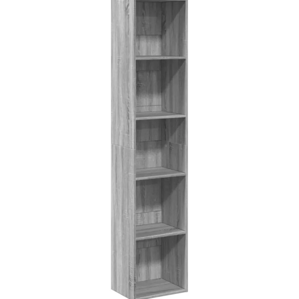 VIDAXL - Bibliothèque sonoma gris 40x30x189 cm bois d'ingénierie