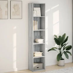 VIDAXL - Bibliothèque sonoma gris 40x30x189 cm bois d'ingénierie