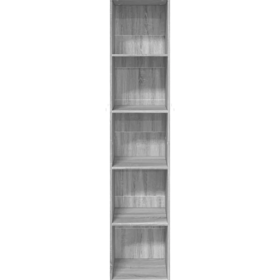 VIDAXL - Bibliothèque sonoma gris 40x30x189 cm bois d'ingénierie