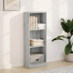 VIDAXL - Bibliothèque sonoma gris 40x24x109 cm bois d'ingénierie