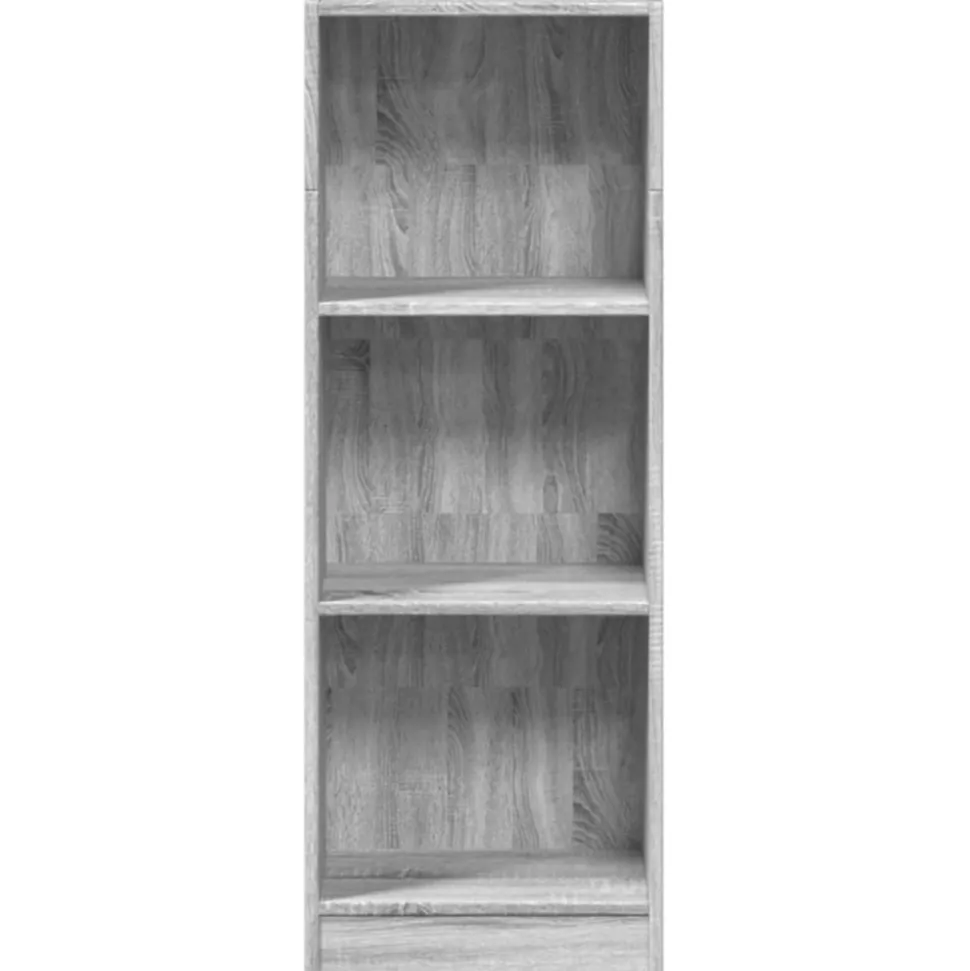 VIDAXL - Bibliothèque sonoma gris 40x24x109 cm bois d'ingénierie
