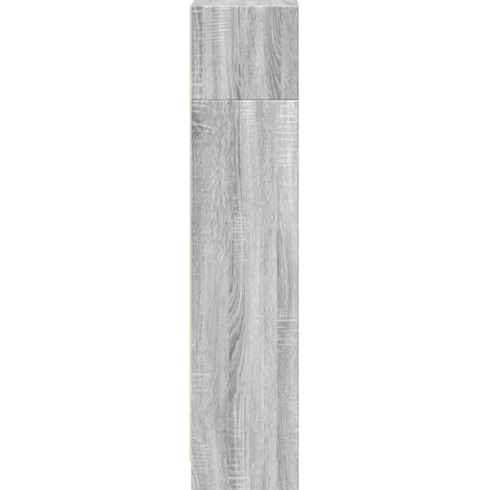 VIDAXL - Bibliothèque sonoma gris 40x24x109 cm bois d'ingénierie