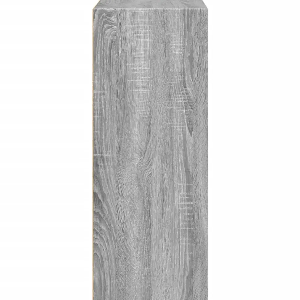 VIDAXL - Bibliothèque sonoma gris 60x30x77 cm bois d'ingénierie