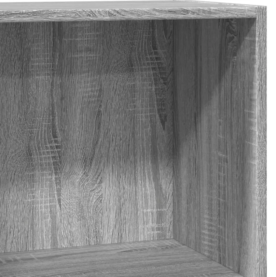VIDAXL - Bibliothèque sonoma gris 60x30x77 cm bois d'ingénierie