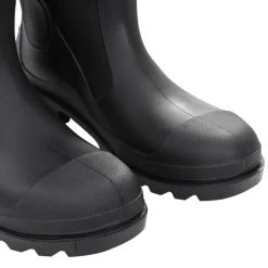 VIDAXL - Bottes de pluie noir taille 44 pvc