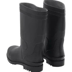 VIDAXL - Bottes de pluie noir taille 41 pvc