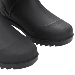 VIDAXL - Bottes de pluie noir taille 38 pvc