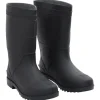 VIDAXL - Bottes de pluie noir taille 42 pvc
